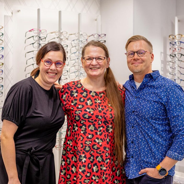 Aina voi mennä ensin optikolle!